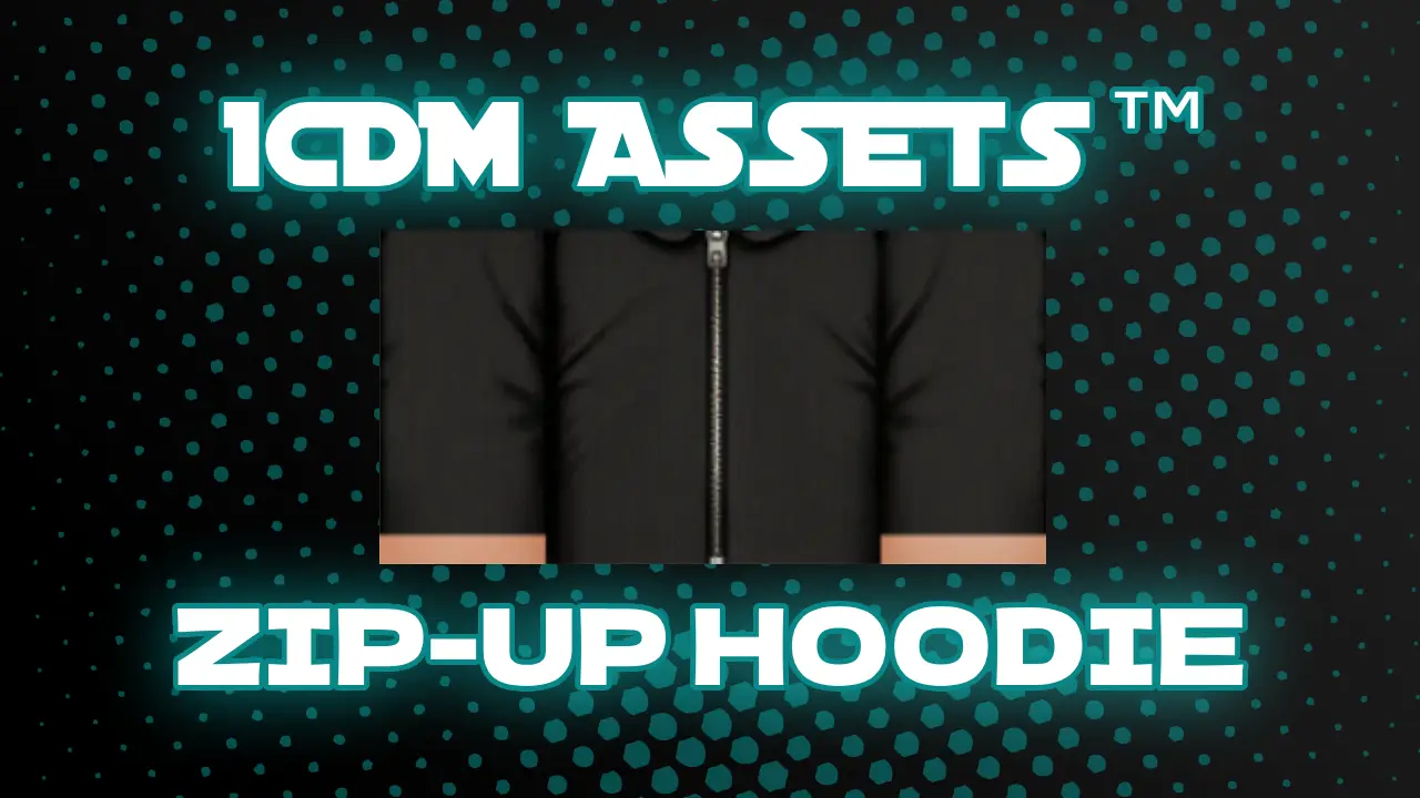 Zip-up hoodie (dark)